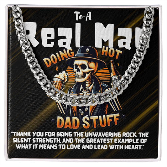 To A Real Man Dad Gift 1