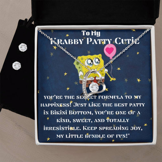 To My Krabby Patty Cutie Sis/ Daughter Gift